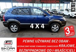 Hyundai Tucson 4x4 2,0 16V PB TYLKO 134tyś KM KLIMATRONIC Podgrzewana przednia szy