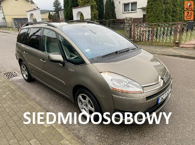 Citroen C4 Grand Picasso I Niezawodna benzyna 1,8, moc 125, 7 osobowy, hak, klimatronik, zadban-1