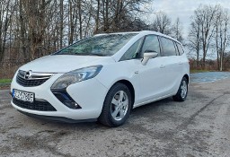 Opel Zafira C bezwypadkowy, pełny serwis ASO, bogata opcja COSMO, 7-osobowy