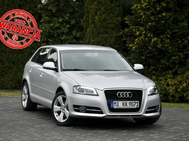 Audi A3 II (8P) 2.0TDI(140KM)*Lift*Xenon*Led*Duża Navi*Welur*Parktronik*I Wł*Alu17"A-1