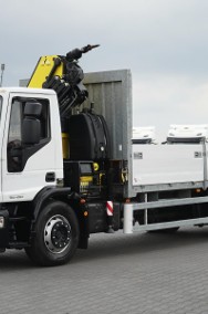 EUROCARGO / 180-250 / SKRZYNIOWY + HDS / HYVA HC - 153 / ROTATOR PILOT-2