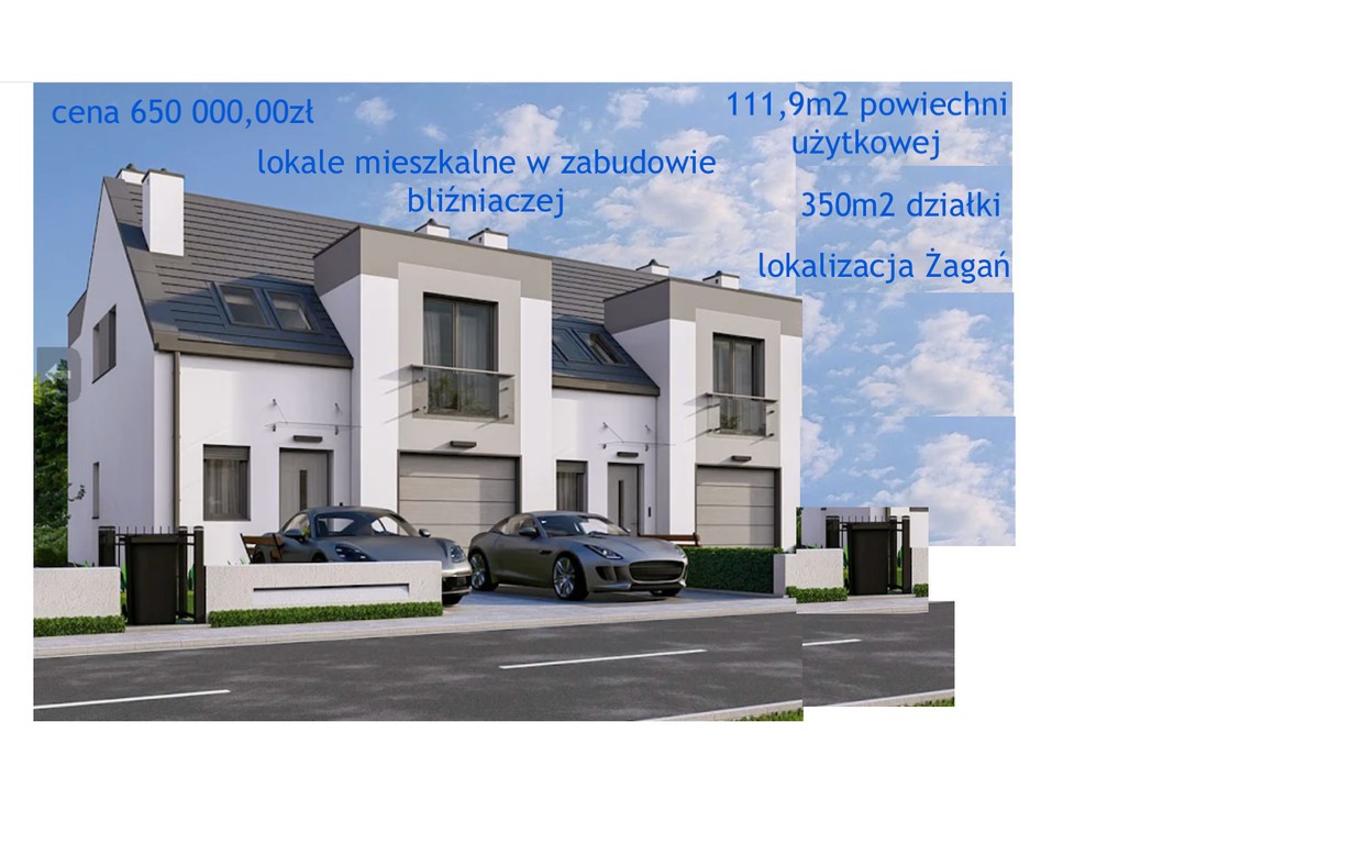 Lokale mieszkalne w zabudowie bliźniaczej, Piaskowalubuskie