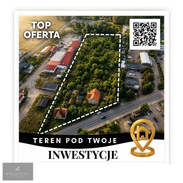 OFERTA INWESTYCYJNA NAMYSŁÓW pow. 1HA 3059 m²