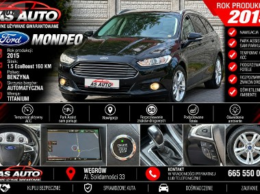 Ford Mondeo VIII 1,5T 160KM Automat/Converse/Navi/ParkAssist/Lane Assist/Serwis-1