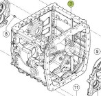 CLAAS Arion 610 660 Obudowa Skrzyni Biegów CZĘŚCI 0005891354 00 0589 135 4