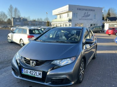 Honda Civic IX Honda Civik 2014 1.6 diesel 120km navi 6 biegów-1