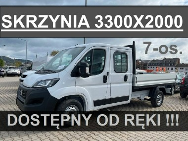 Fiat Ducato Skrzynia fabryczna 3300X2000 140KM 7-osob. Hak Od ręki ! Niska Cena-1