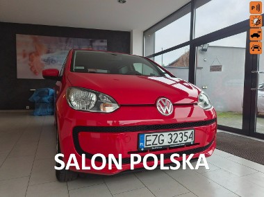 Volkswagen up! 1.0 65KM salon Polska, drugi właściciel, bezwypadkowy-1