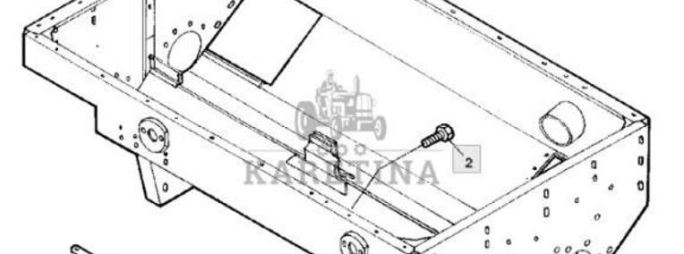 John Deere 9780CTS 9780HM 9780 CTS Zbiornik Ziarna AZ102960 AZ54958 AH170321-1