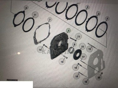 John Deere - Obudowa Skrzynia Power quad r124437 r122321-1