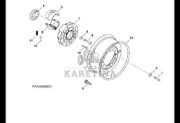R299784 John Deere 8345R - Piasta