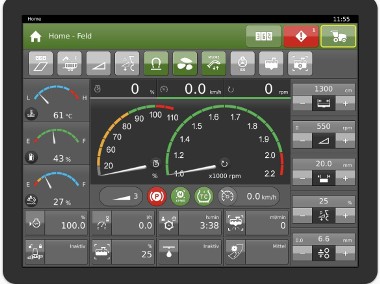 Krone BigX 780 Terminal X-Touch 12-1