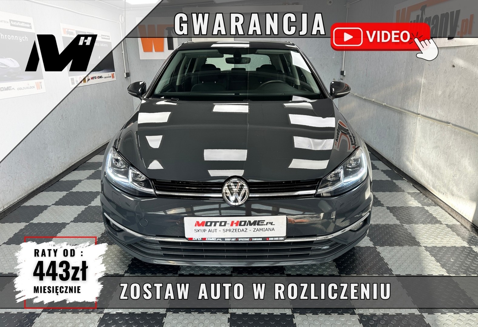 Volkswagen Golf VII DSG 1 Właściciel, Salon Polska, Prezentacja VIDEO Gwarancja