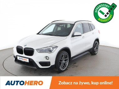 BMW X1 F48 automat navi full LED sportowe fotele klima auto czujniki parkowania-1