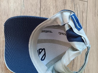 Nowa czapka z daszkiem oryginał Landini szara (niebieska)-2