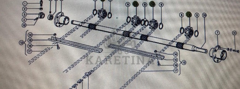 Koło / Tryb Podajnika Claas Mega 370-360-1