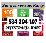 Anonimowe karty - Zarejestrowane karty SIM - czeskie karty prepaid Aktywne