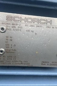 Prądnica SILNIK agregat prądotwórczy 75KW KH6280S-2