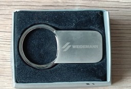 Kolekcjonerski nowy brelok do kluczy z logo Weidemann