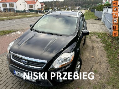 Ford Kuga I Przebieg gwarantowany ,hak, czujniki parkowania, podgrzewane fotele-1