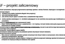 "PiSF" - Projekt inżynierski. Poziom nauczania - Studia. 