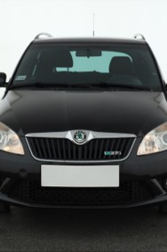 Skoda Fabia II , Automat, Klimatronic, Tempomat, Podgrzewane siedzienia,ALU-2