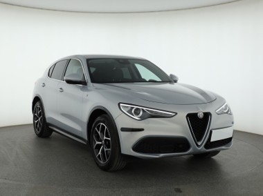 Alfa Romeo Stelvio Salon Polska, Serwis ASO, Automat, Skóra, Navi, Klimatronic,-1