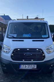 Ford Transit 2.0 170 KM , Niski Przebieg, LED,Klima, Zabudowa 2024,-2