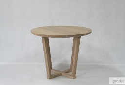 stół IVO dębowy stolik, dąb bielony, lite drewno