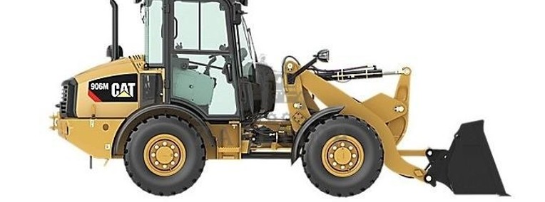 CAT 906M [CZĘŚCI MECHANICZNE] - Zwolnica - Zwrotnica - Półoś - Skrzynia - Silnik - Siłowniki-1