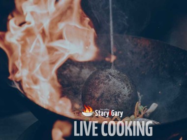 Gotowanie na żywo na woku na przejęciach i weselach - Live cooking-1