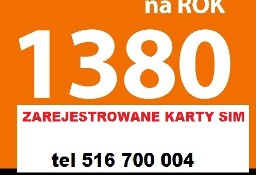 Polskie KARTY SIM DZIAŁAJĄCE  ZAREJESTROWANE KARTY SIM Rejestracja kart