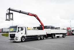 MAN TGS 26.470 / 6 X 2 ZESTAW SKRZYNIOWY + HDS / PALFINGER PK 20 501 L / OŚ SKRĘT