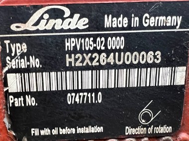 Linde HPV105-02 0000 (HPV105020000) Pompa hydrauliczna-2