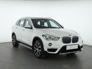 BMW X1 F48 , Salon Polska, Automat, Skóra, Klimatronic, Tempomat,-1