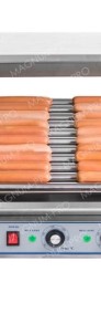 Podgrzewacz rolkowy do parówek, hot dogów, 11 rolek, 20 parówek-3