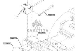 New Holland T6090 Zawór hydrauliczny 48068325