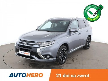 Mitsubishi Outlander III PLUG-In, full LED, skóra, navi, el. regulowane i ogrzewane fotele-1