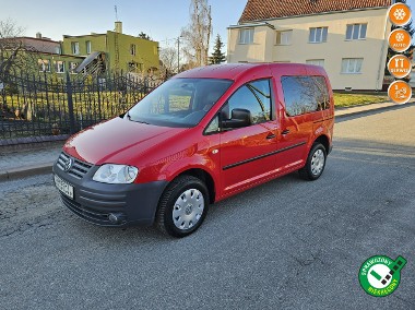 Volkswagen Caddy III Opłacony Zdrowy Zadbany Serwisowany MPI 1 Wł Po Serwisie-1