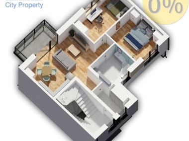 Mieszkanie 132 m2 -5 pokoi - dwa miejsca postojowe-1