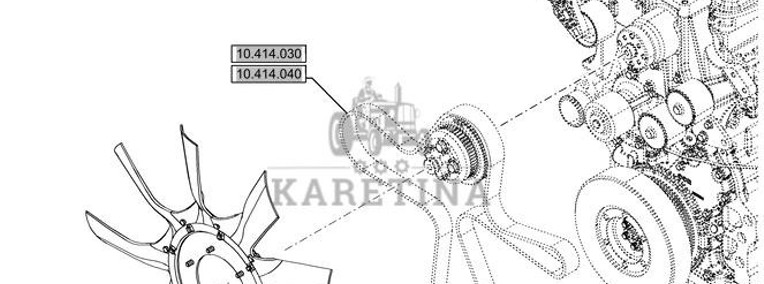 New Holland T6070 Pol wiskotyczne 47560853-1