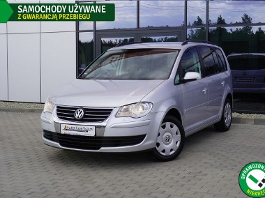 Volkswagen Touran I 1.6 MPI, 7 osób! Navi, Climatronic, Grzane fotele, Tempomat, GWARANC-1