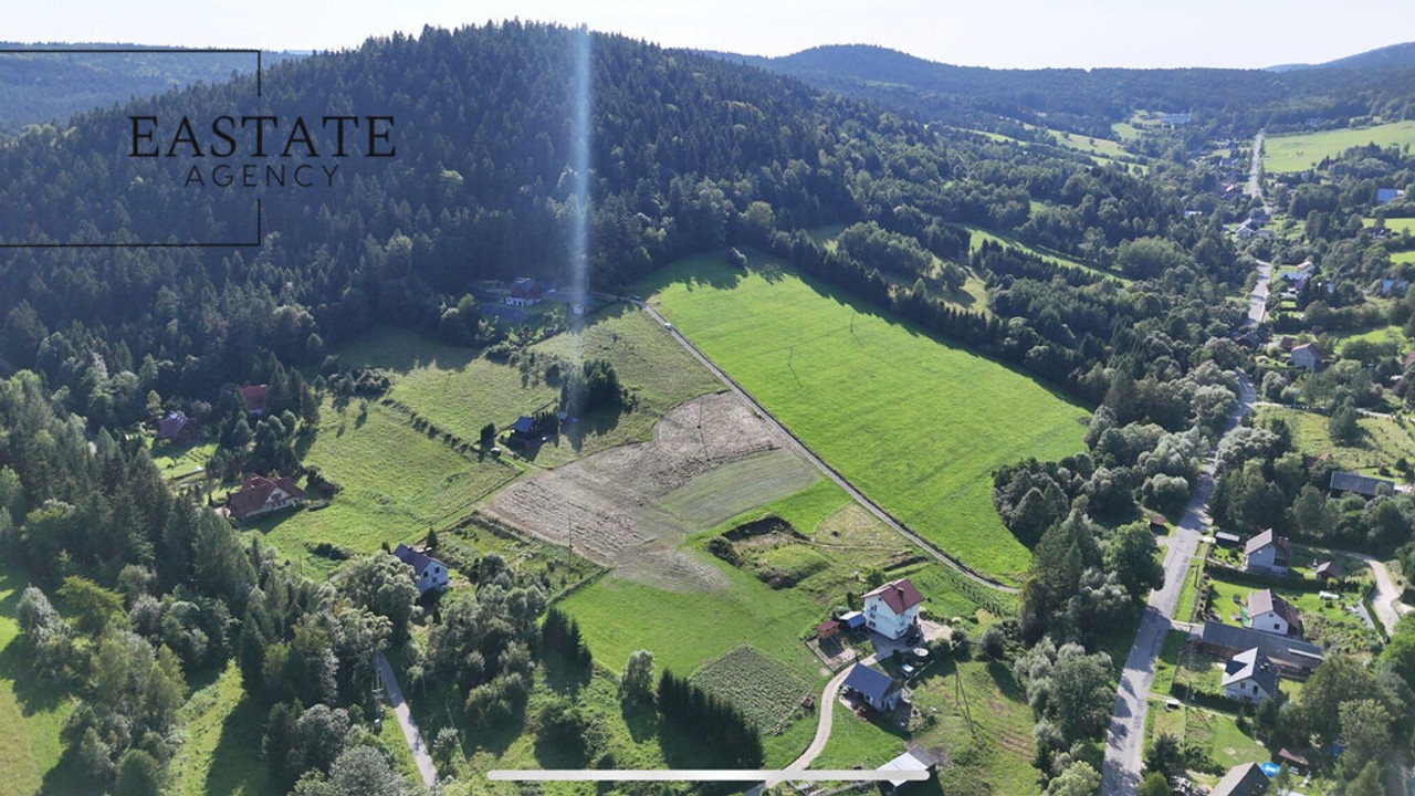 Grunt inwestycyjny 3,35 ha | MPZP | Beskid Sądecki - Widok 2