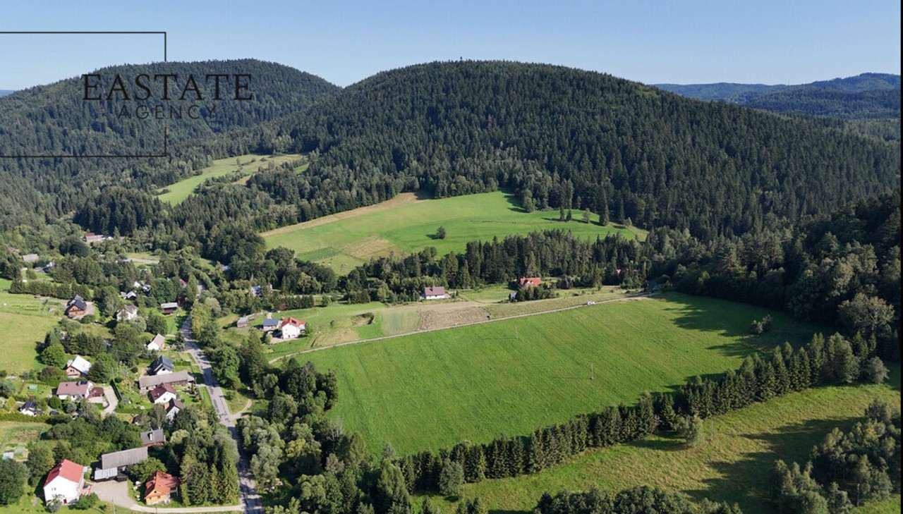 Grunt inwestycyjny 3,35 ha | MPZP | Beskid Sądecki - Widok 6