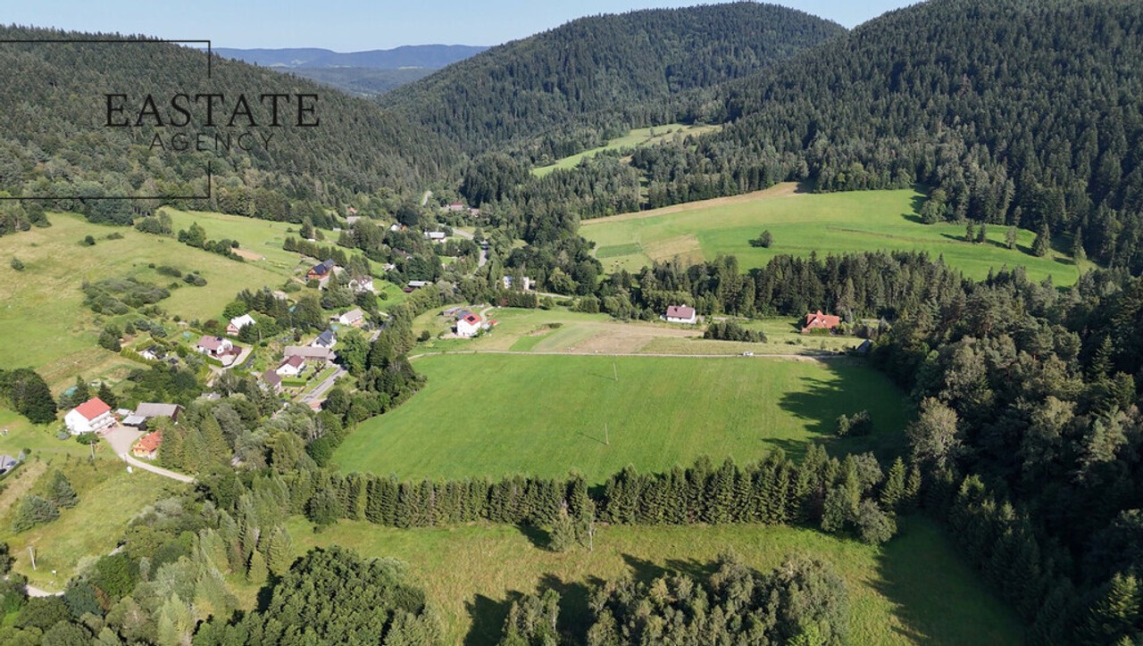 Grunt inwestycyjny 3,35 ha | MPZP | Beskid Sądecki - Więcej