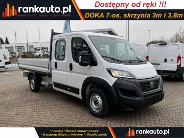 Fiat Ducato L3 140KM Doka 7 os + skrzynia 3m, 3,5 i 3,8m, ostatnie sztuki !!-1