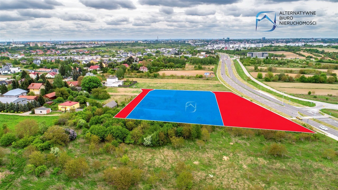 Działka usługowa 2km od węzła S17 – pohled 5
