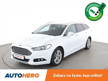 Ford Mondeo VIII 2.0 TDCi Titanium Navi Tempomat Grzana Szyba Fotele Park Assist Kame-1