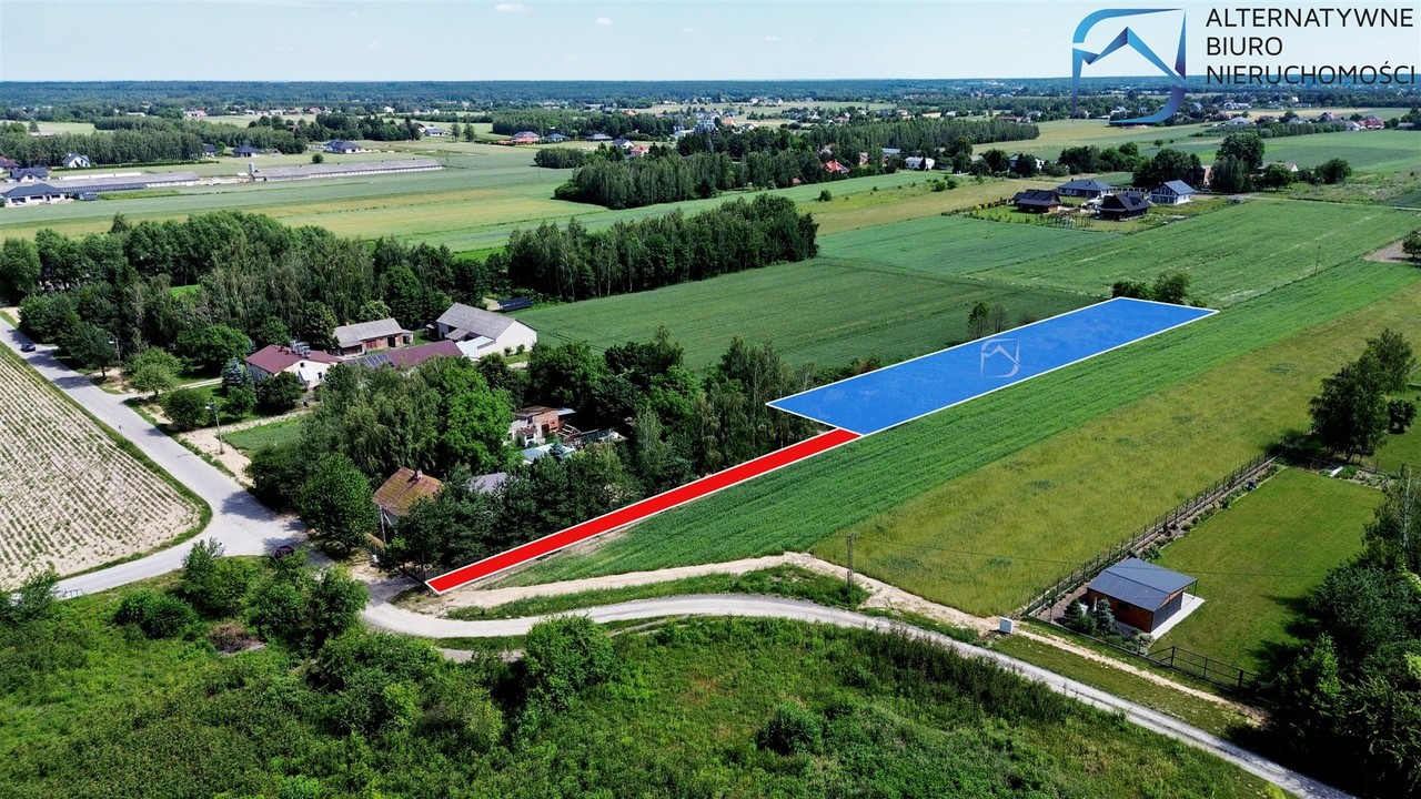 Działka budowlano-rolna w Rudce Kozłowieckiej - Widok 3