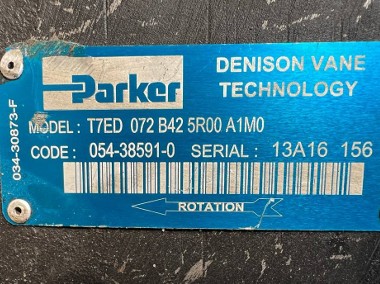 Parker T7ED-072-B42-5R00-A1M0 (054-38591-0) Pompa hydrauliczna-2